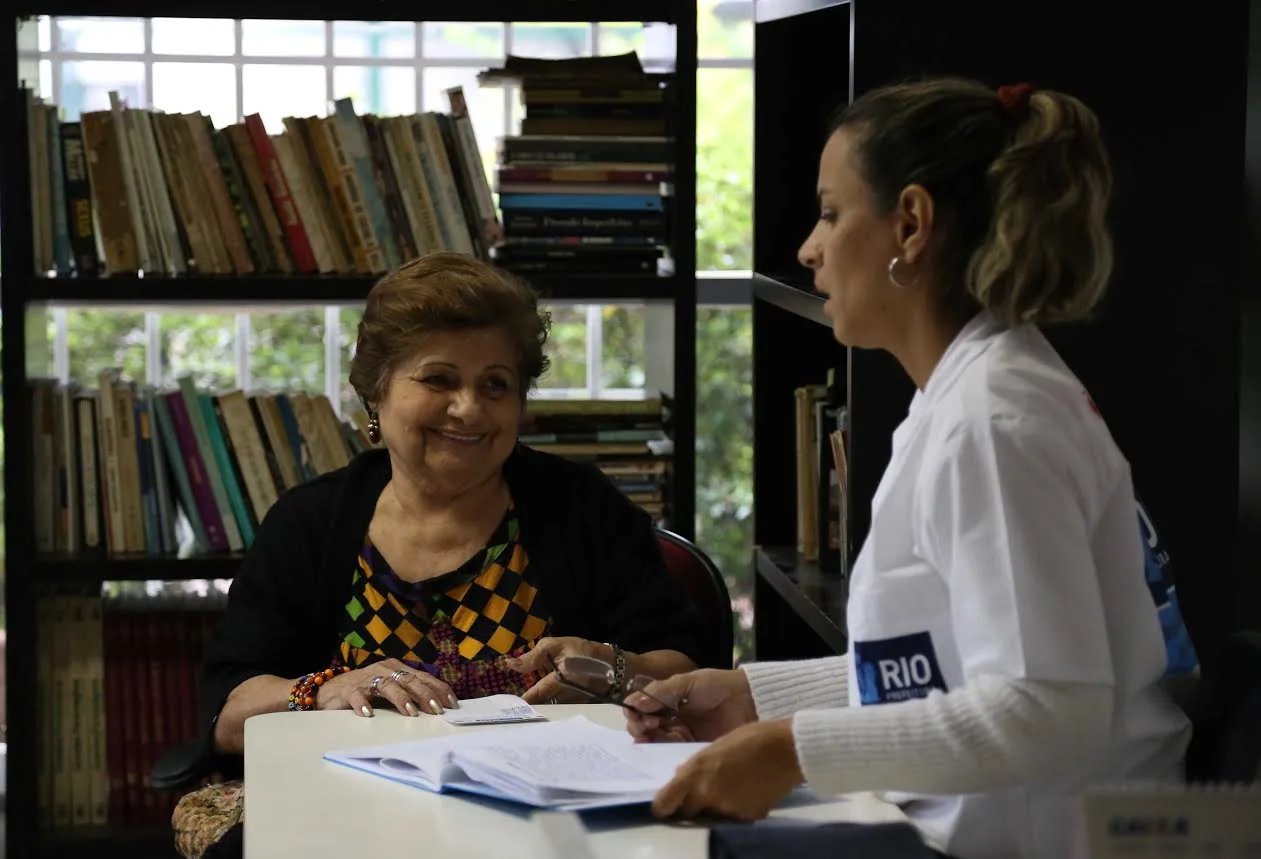 Atendimento e acolhimento a participante de uma Casa de Convivência